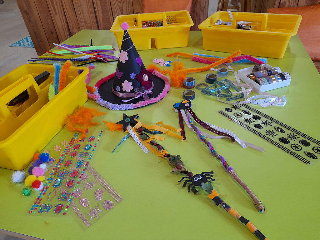 Atelier sorcière à La Hardonnerie